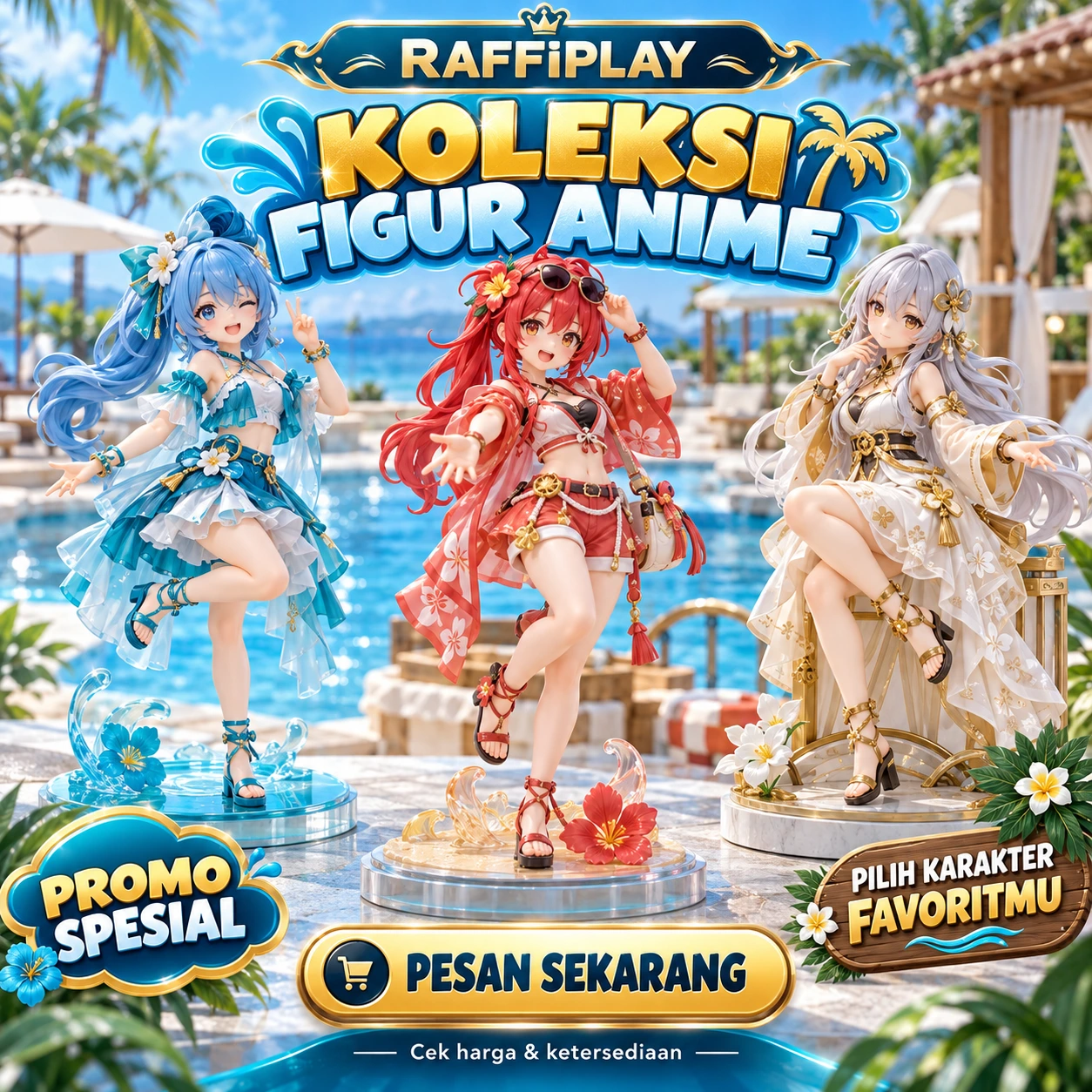raffiplay | Miniatur Anime Favorit, Dibuat Sesuai Ide Anda by Hey siriusly